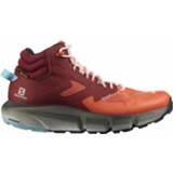 👉 Salomon - Women's Predict Hike Mid GTX - Wandelschoenen maat 8, rood