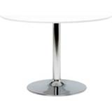 👉 Eettafel MDF wit Vestbjerg Anderson Ø 110 cm