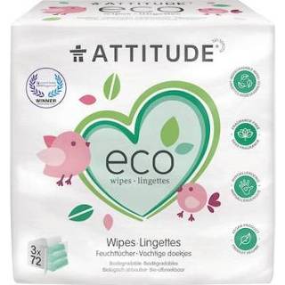 👉 Attitude Ecologische Babydoekjes Navul 3-pack