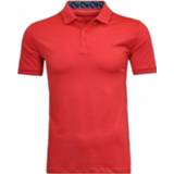 👉 Poloshirt roze pompelmoes RAGMAN Regular Fit Polo shirt Korte mouw pompelmoes, Effen 4056254317094