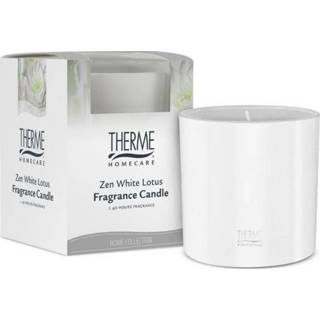 👉 Geurkaars wit active Therme Zen White Lotus 8714319204258