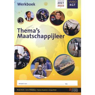 👉 Werkboek Thema's maatschappijleer VMBO KGT 2021-2022 9789086744091