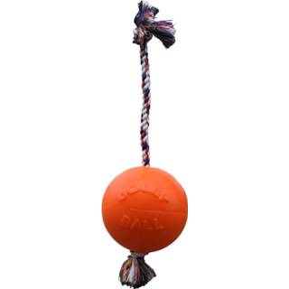 👉 Oranje Jolly Ball Romp-N-Roll 10 Cm (Vanillegeur)