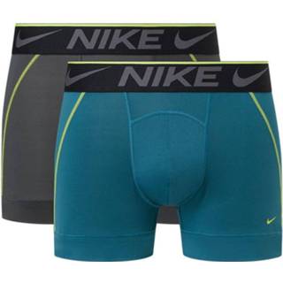 👉 Nike 2-pack trunk boxershorts annen - grijs/aqua - PPT