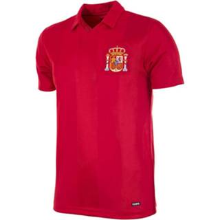 👉 Voetbalshirt rood Spanje Retro 1984