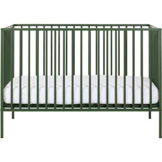 👉 Babybed donkergroen metaal Dark Green baby's Europe Baby Liam 60 x 120 cm 1114582017451