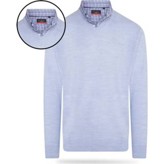 👉 Pullover l truien male blauw Pierre Cardin Mock 5066749852251 5066749852244 5066749852268