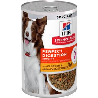 👉 Honden voer blik Hill's Canine Adult Perfect Digestion - Hondenvoer Kip 363 g