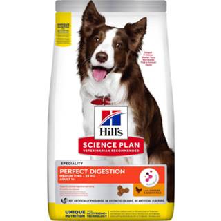 👉 Honden voer medium Hill's Canine Adult Perfect Digestion - Hondenvoer 12 kg