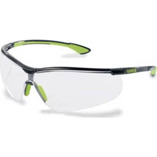 👉 Veiligheidsbril groen zwart Uvex sportstyle 9193265 Incl. UV-bescherming Groen, DIN EN 166, 170 4031101668314