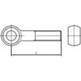 👉 TOOLCRAFT 107120 Oogbouten M6 80 mm DIN 444 Staal 25 stuk(s)