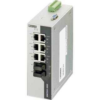 👉 Phoenix Contact FL SWITCH 3006T-2FX SM Industrial Ethernet Switch 10 / 100 MBit/s