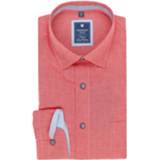 👉 Overhemd rood Redmond Casual Regular Fit rood, Effen 4061933149361