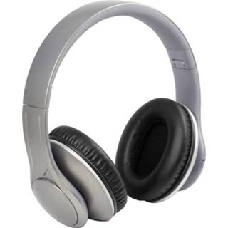 👉 Koptelefoon grijs mannen Music Man BigBass BT-X15 Over Ear 4260358120874