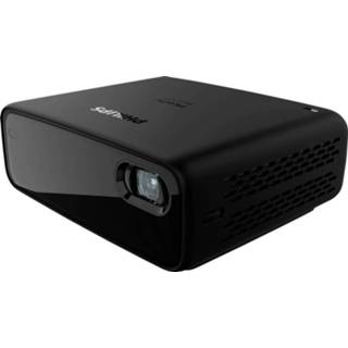 👉 Zwart Philips PicoPix Micro 2TV Beamer DLP Helderheid: 150 lm 854 x 480 WVGA 600 : 1 7640186961028