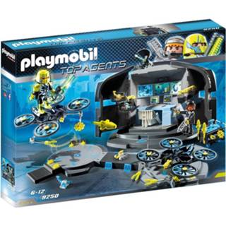 👉 Drone kunstof middel meerkleurig PLAYMOBIL Dr. Drone's commandocentrum - 9250 4008789092502