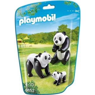 👉 Kunstof middel meerkleurig baby's PLAYMOBIL Panda's met baby - 6652 4008789066527