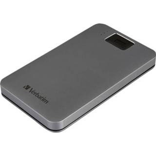 👉 Externe harde schijf grijs Verbatim Executive Fingerprint Secure 1 TB (2.5 inch) USB 3.2 Gen (USB 3.0) 53652