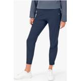 👉 On - Women's Lightweight Pants - Trainingsbroek maat M, wit/blauw