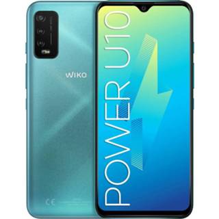 👉 Smartphone turkoois WIKO POWER U10 LTE Dual-SIM 32 GB 6.82 inch (17.3 cm) Android 11 Turquoise 6943279425126
