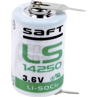 👉 Saft LS 14250 2PF Speciale batterij 1/2 AA U-soldeerpinnen Lithium 3.6 V 1200 mAh 1 stuk(s)