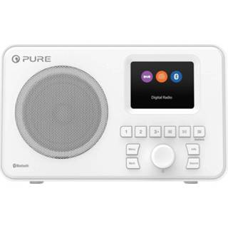 Tafelradio wit Pure Elan One DAB+, FM AUX, Bluetooth, Wekfunctie