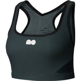 👉 Tanktop XS petrolblauw vrouwen Nike Court NJC Crop Naomi Osaka Dames
