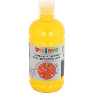 👉 Plakkaatverf geel kunststof One Size Primo Tempera 500 ml 8006919022029