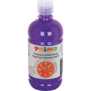 👉 Plakkaatverf violet kunststof One Size paars Primo Tempera 500 ml 8006919052026