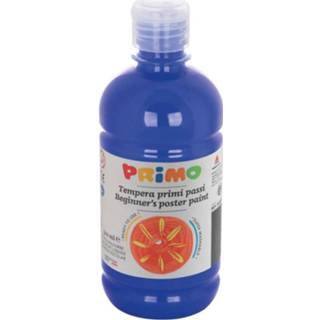 👉 Plakkaatverf marineblauw kunststof One Size blauw Primo Tempera 500 ml 8006919062025