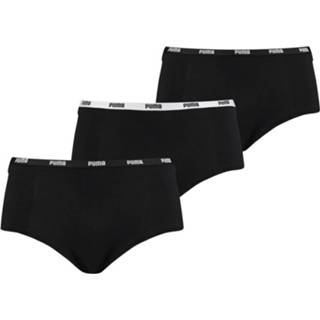 👉 Boxershort zwart m vrouwen Puma dames mini - 3-Pack 8718824804613