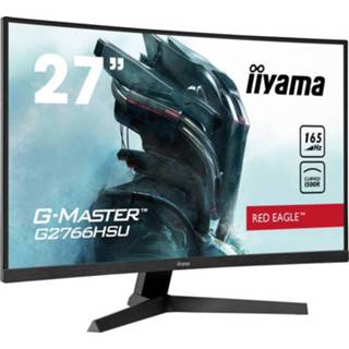 👉 DisplayPort rood Iiyama G-Master Red Eagle G2766HSU-B1 165 Hz, HDMI, DisplayPort, USB, Audio, FreeSync 4948570118861