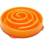 👉 Oranje tin Slo-bowl feeder mini coral spiraal 22X22X5 CM