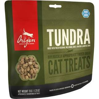 👉 Kattensnoepje snacks gedroogd pakket kat Orijen gevriesdroogd kattensnoepjes tundra 35 GR