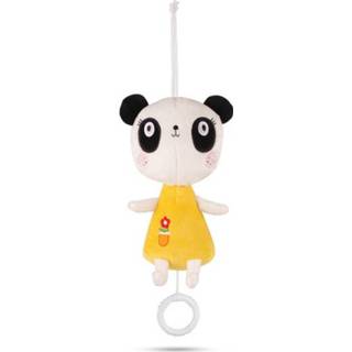 Muziek knuffel kunststof meerkleurige Lemon Ribbon muziekknuffel panda junior 22 x 14,5 cm 4012390905120