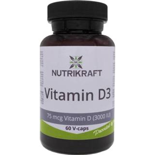 Vitamine capsule Nutrikraft - D3 Softgels 60 caps 8720195973416