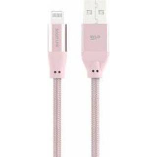 👉 Roze Silicon Power SP1M0ASYLK35AL1P USB-kabel 1000 m USB 3.2 Gen 2 (3.1 2) A C/Lightning 4713436140450