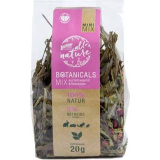 👉 Weegbree stof tan Bunny nature botanicals mini mix smalle / rozenbloesem 20 GR 4018761312054