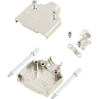 👉 MH Connectors MHDM25-K D-sub behuizing Aantal polen: 25 Metaal 180 ° Zilver 1 stuk(s)