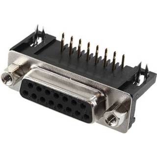 👉 Econ connect BUN15WB/9 D-sub female connector 90 ° Aantal polen: 15 Soldeerpennen 1 stuk(s) 2050005796178