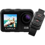 👉 Sportcamera Lamax W9.1 Actioncam 4K, Incl. statief, Waterdicht, Time-lapse, Slow motion, Schokbestendig, WiFi, Dual-display 8594175354478