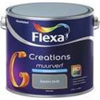 👉 Muur verf Flexa Creations Muurverf Zijdemat - Denim Drift 2,5 liter 8711113133180
