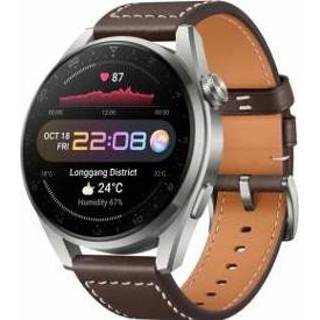 👉 Watch titanium Huawei 3 Pro Classic 3,63 cm (1.43 ) 48 mm AMOLED 4G GPS 6941487218295