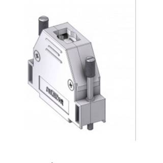 👉 F-connector kunststof metaal Deltron Connectors D-sub behuizing Aantal polen: 25 Kunststof, gemetalliseerd 180 ° 1 stuk(s) 2050006054185