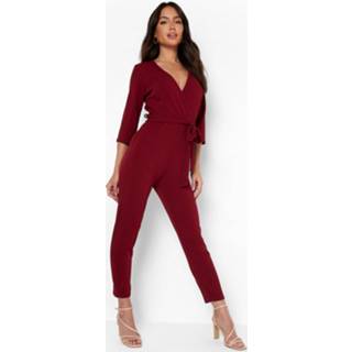 👉 Wikkel Jumpsuit, Berry