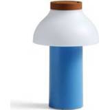 👉 Tafel lamp kunststof blauw Hay PC Portable Tafellamp - Sky