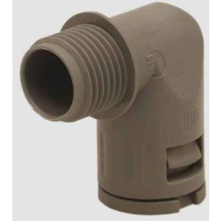 👉 Helukabel 904842 HELUquick 90° M Slangbevestiging Zwart M25 90° 1 stuk(s)