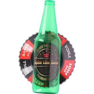 👉 Flessenopener groen Lifetime Flesje Draaien met - Drankspel 17 cm. 8711252103556