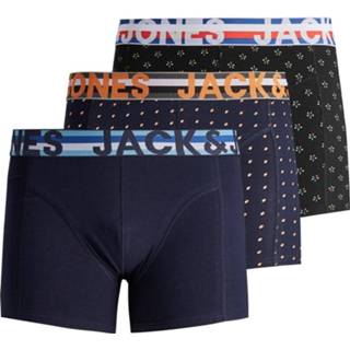 👉 Boxershort zwart XXL mannen Jack & Jones heren 3-Pack - Black/Navy blaze 5713757524518