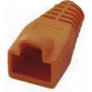 MH Connectors MHRJ45SRB-O RJ45-antikniktule 6510-0100-09 Oranje 1 stuk(s)